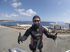 Drysuit diving